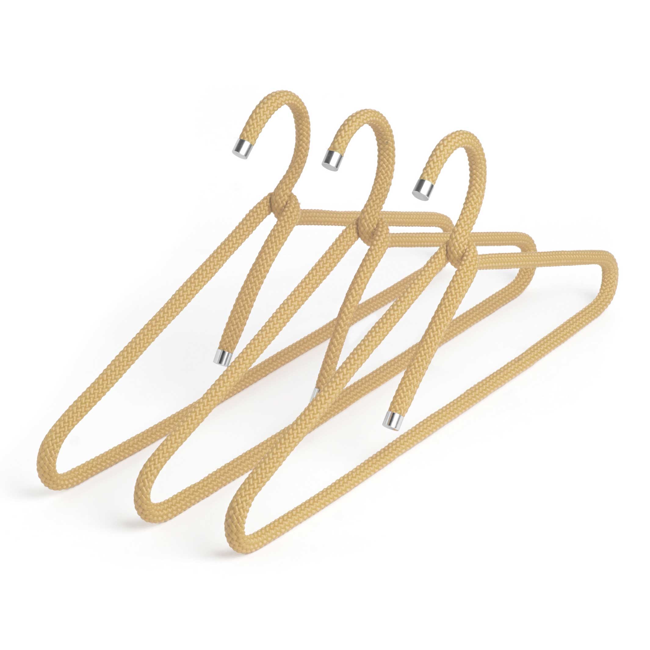 ROPE HANGER | Textil-KLEIDERBÜGEL aus Seil | 12er Set | Peppermint Products