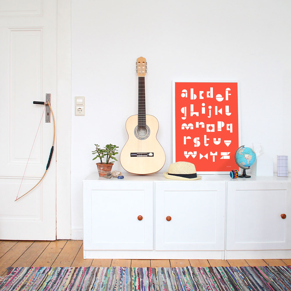 SNUG.ABC | BUCHSTABEN POSTER | Snug Studio - Charles & Marie