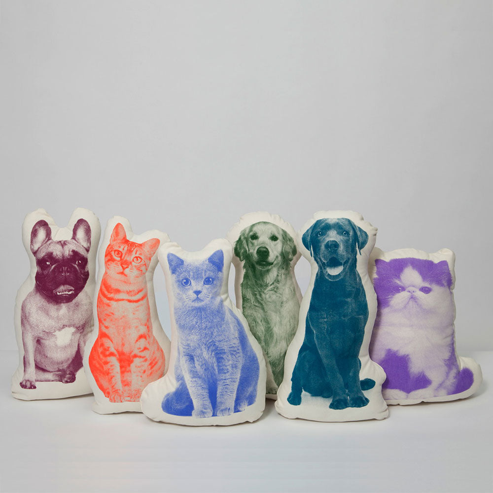 KATZE Gross | Fauna Tier-KISSEN | Ross Menuez | Areaware - Charles & Marie