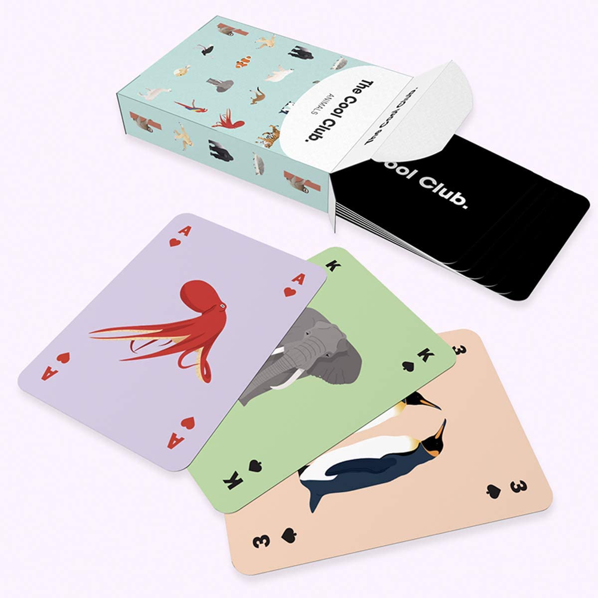 ANIMAUX | CARTES À JOUER ANIMAUX | 54 cartes | Le Cool-Club
