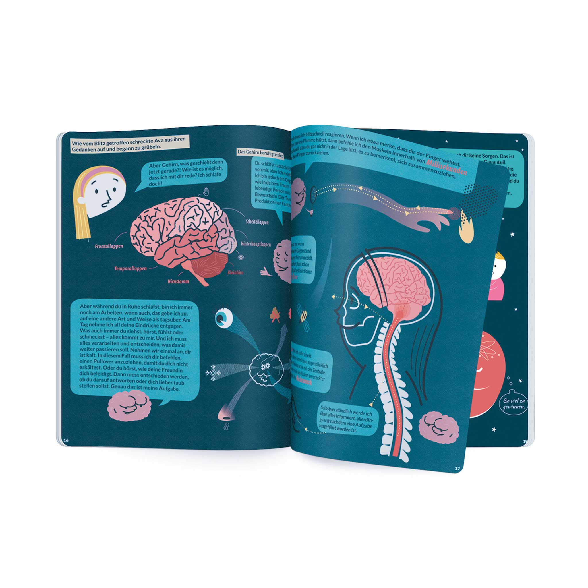AVA'S TRAUM | Wie das GEHIRN funktioniert | KINDER-WISSENBUCH | Jerzy Vetulani & Maria Mazurek | Helvetiq - Charles & Marie