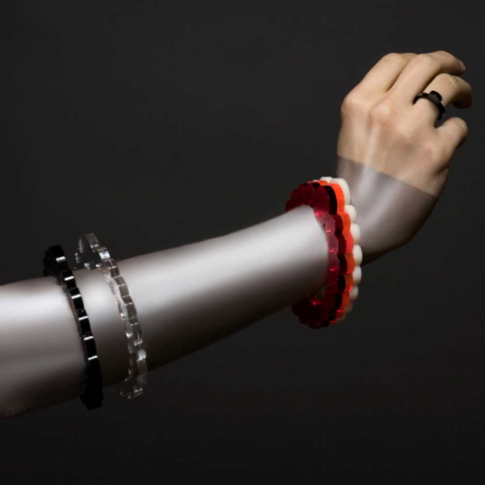 Bubble Bracelet | Acryl-ARMREIF | byAMT Alissia Melka-Teichroew | Charles & Marie - Charles & Marie