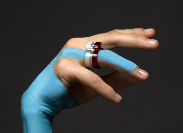 DIAMANT RINGE | 3mm aus Acryl | Alissia Melka-Teichroew | byAMT