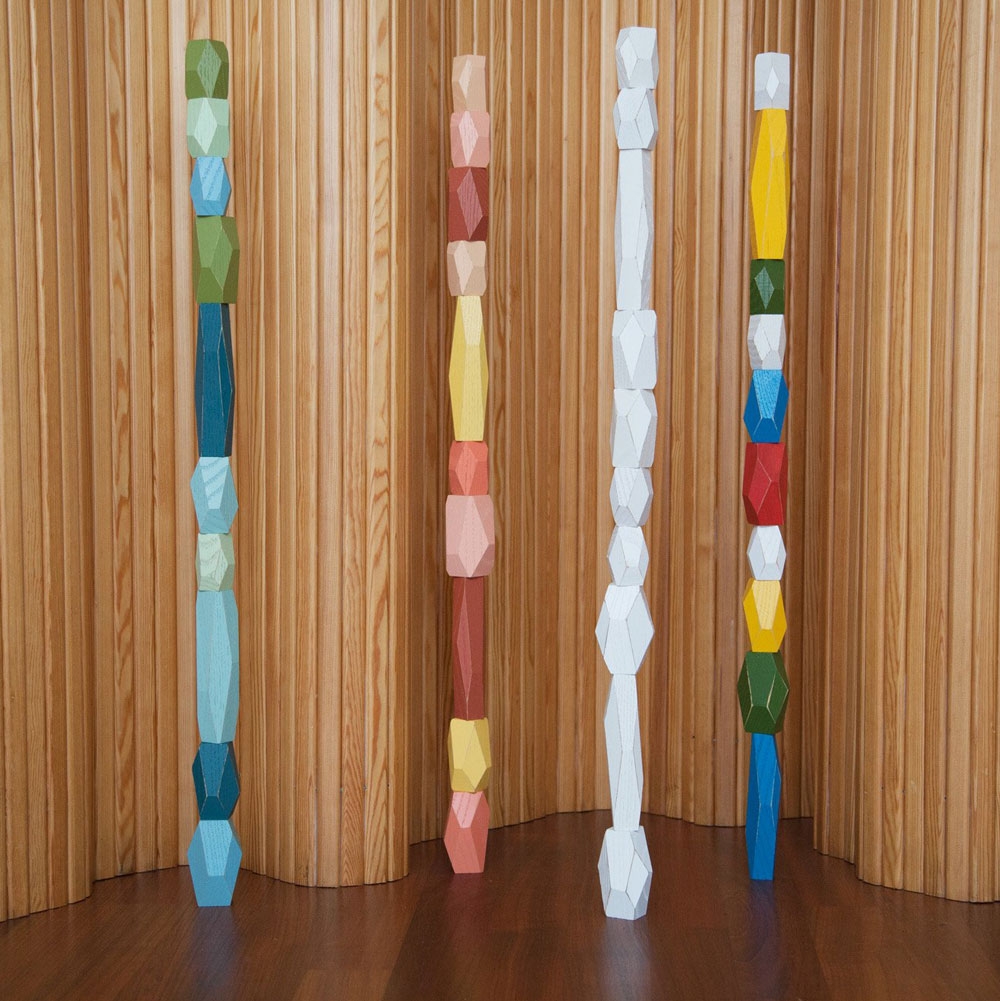 BALANCING BLOCKS | HOLZ-BAUSTEINE | Fort Standard | Areaware - Charles & Marie