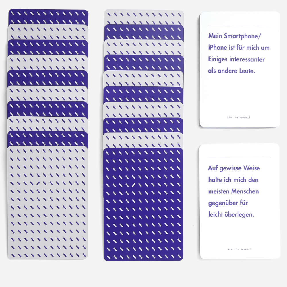 BIN ICH NORMAL? | CARD SET to find out just how weird you might be | German Edition | The School of Life