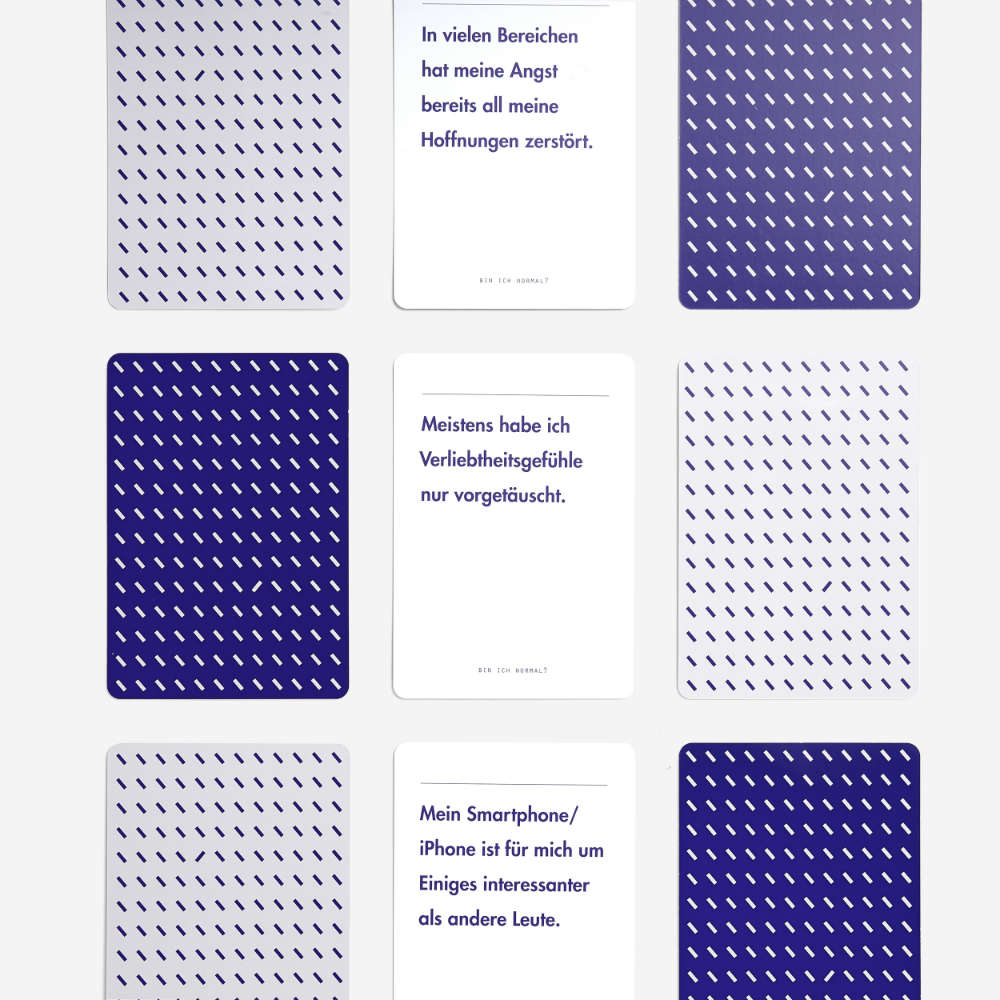 BIN ICH NORMAL? | CARD SET to find out just how weird you might be | German Edition | The School of Life