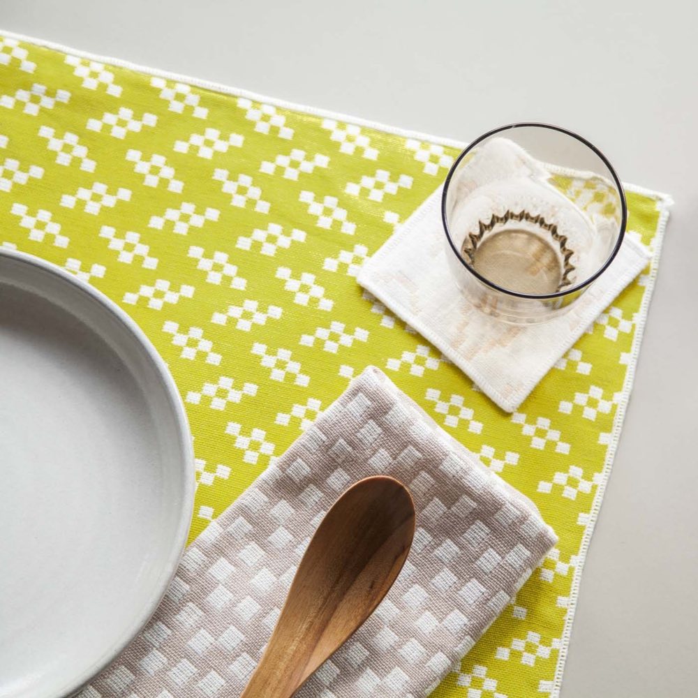 BITMAP TEXTILES | 4 SERVIETTEN | Susan Kare | Areaware - Charles & Marie