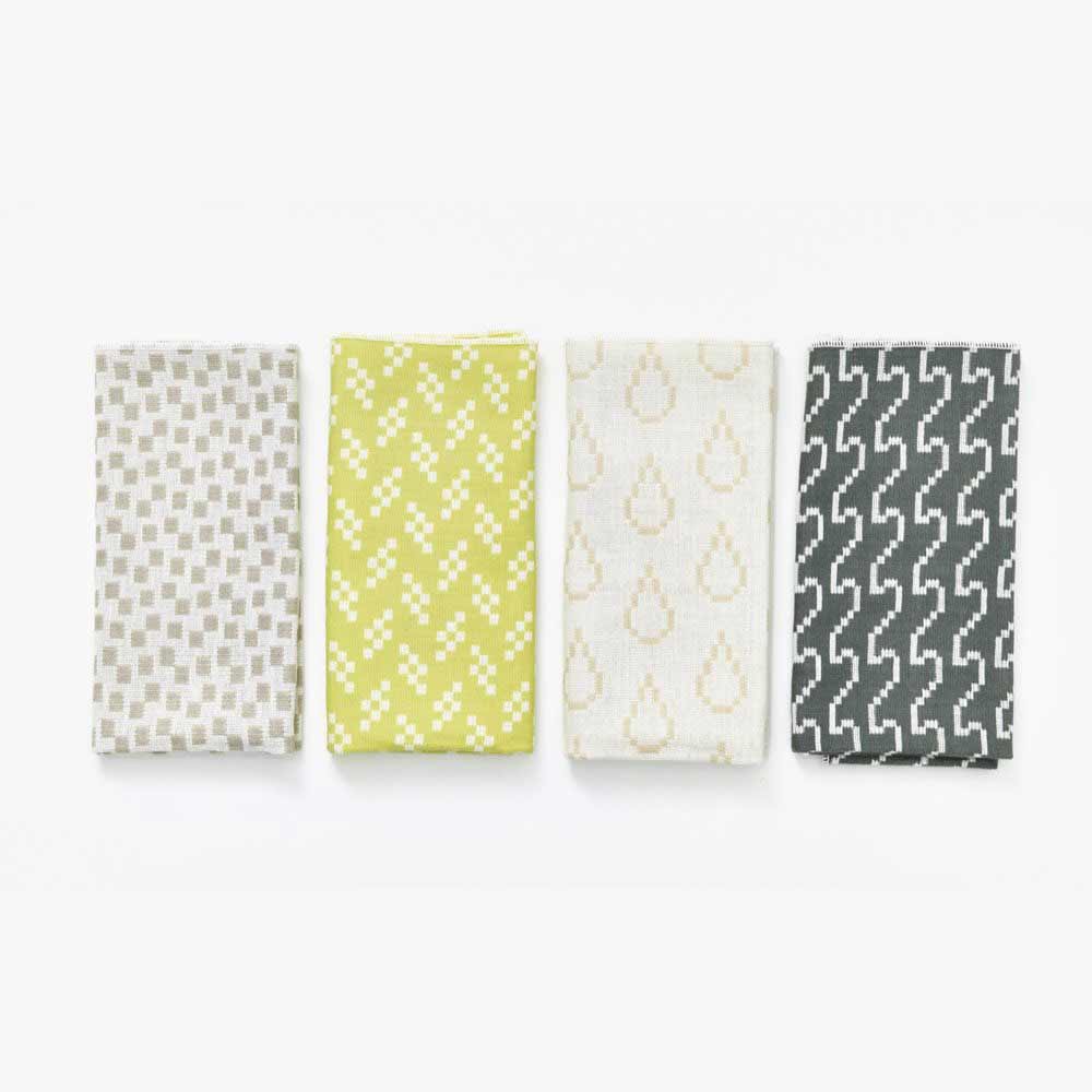 BITMAP TEXTILES | 4 SERVIETTEN | Susan Kare | Areaware - Charles & Marie