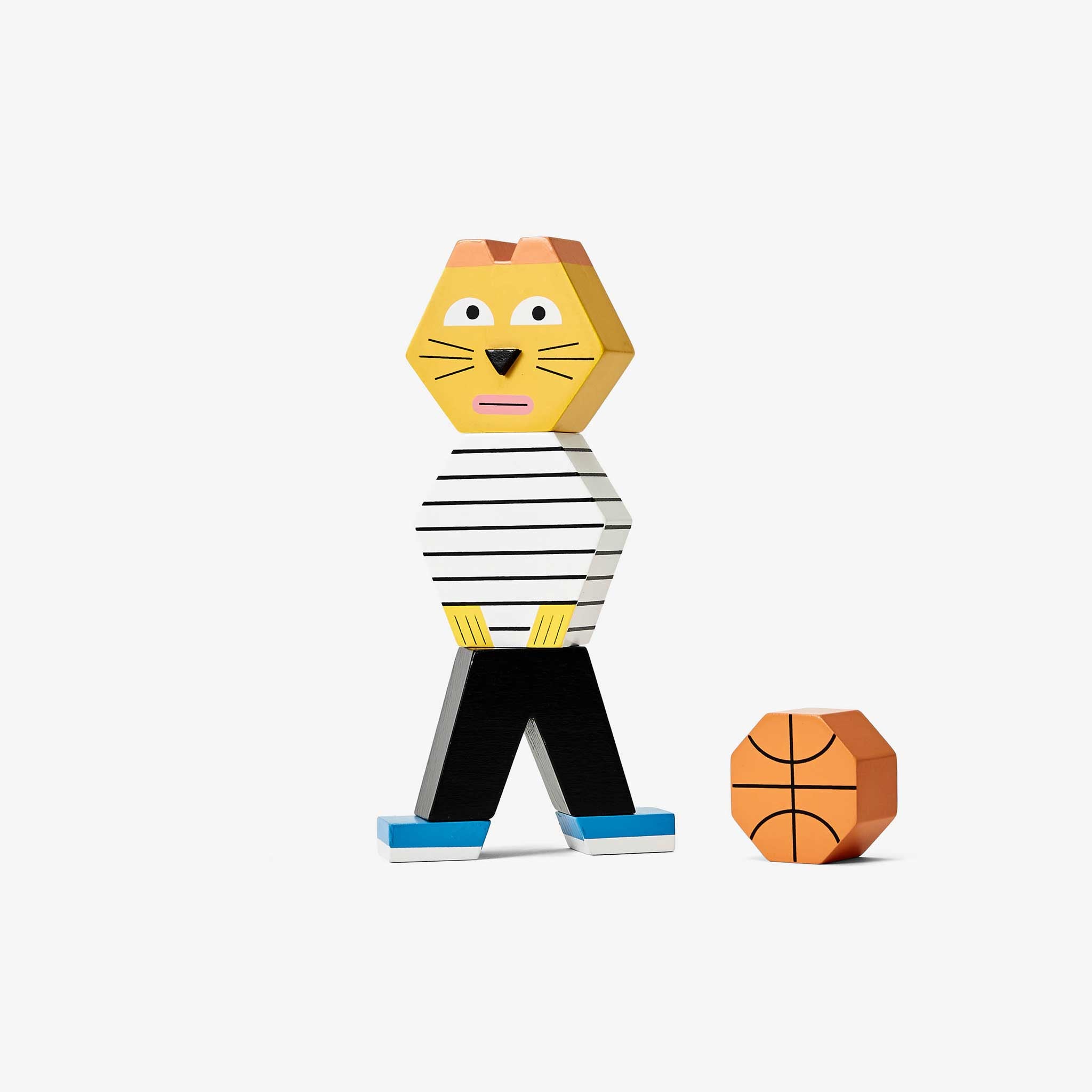 BLOCK PARTY | Holz FIGUREN | Andy Rementer | Areaware - Charles & Marie