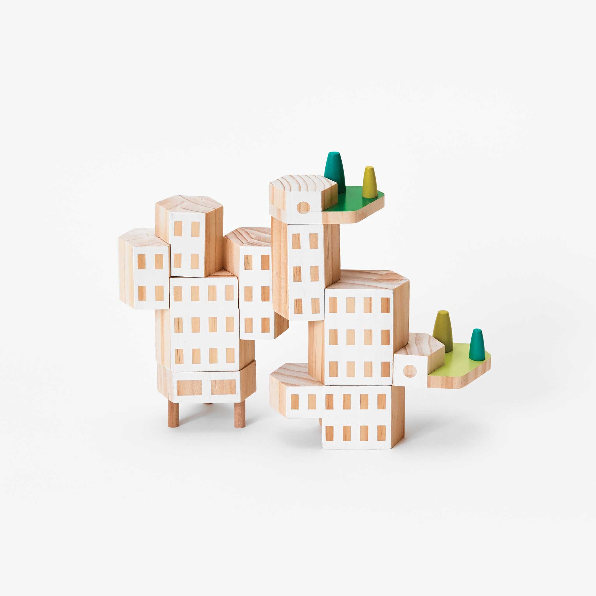 BLOCKITECTURE® | CITÉ-JARDIN | BLOCS DE CONSTRUCTION Architecture en bois | James Paulius | Sont conscients