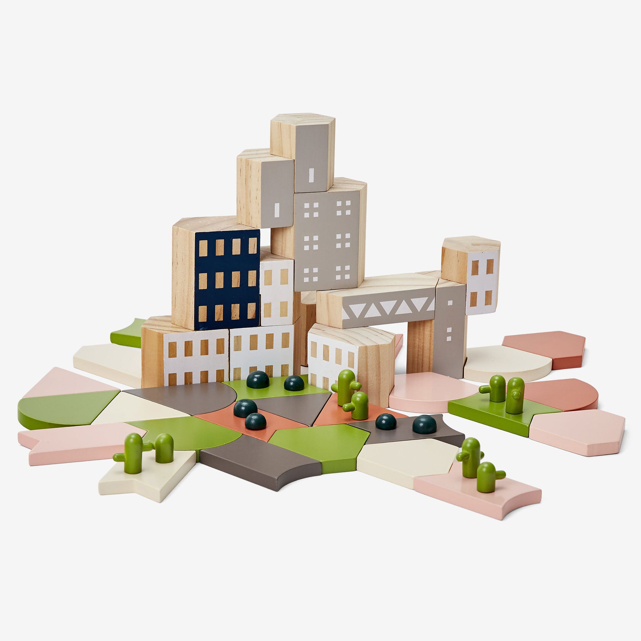 BLOCKITECTURE® Desert Garden | Holz Architektur BAUKLÖTZE | James Paulius | Areaware - Charles & Marie