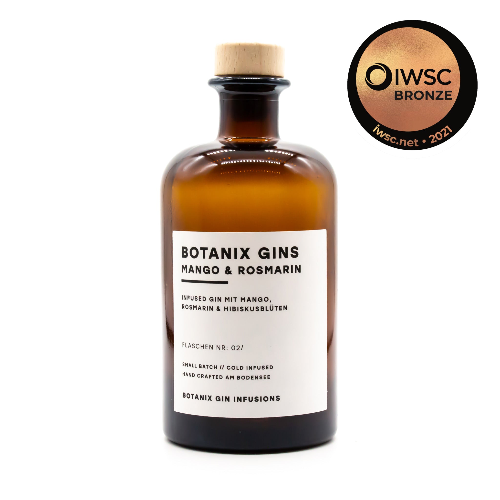 Mango & Rosmarin GIN | 500ML | 40%VOL | Botanix Gins