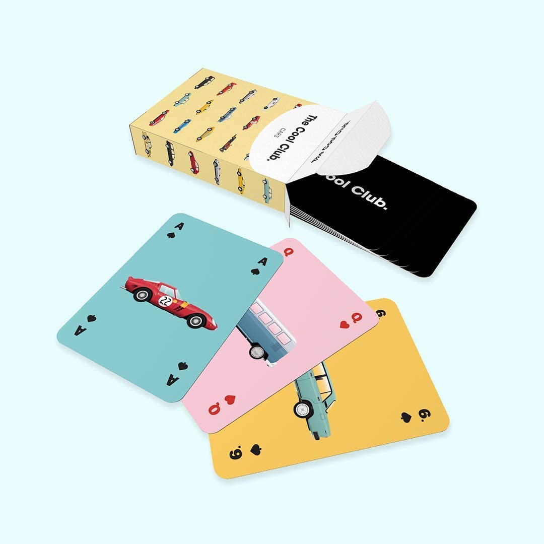 CARS | PLAYING CARDS | 54 cards | The Cool Club