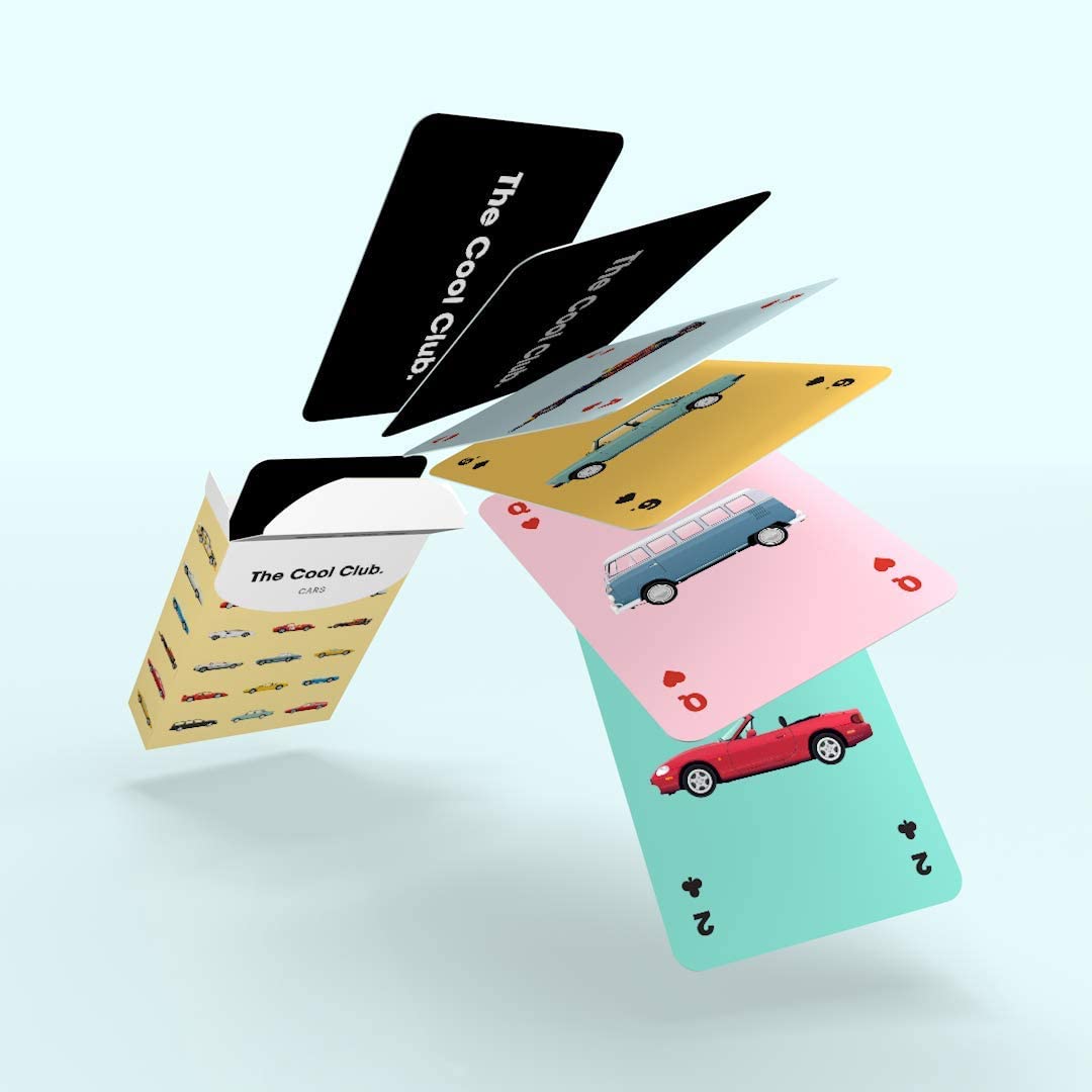 CARS | PLAYING CARDS | 54 cards | The Cool Club