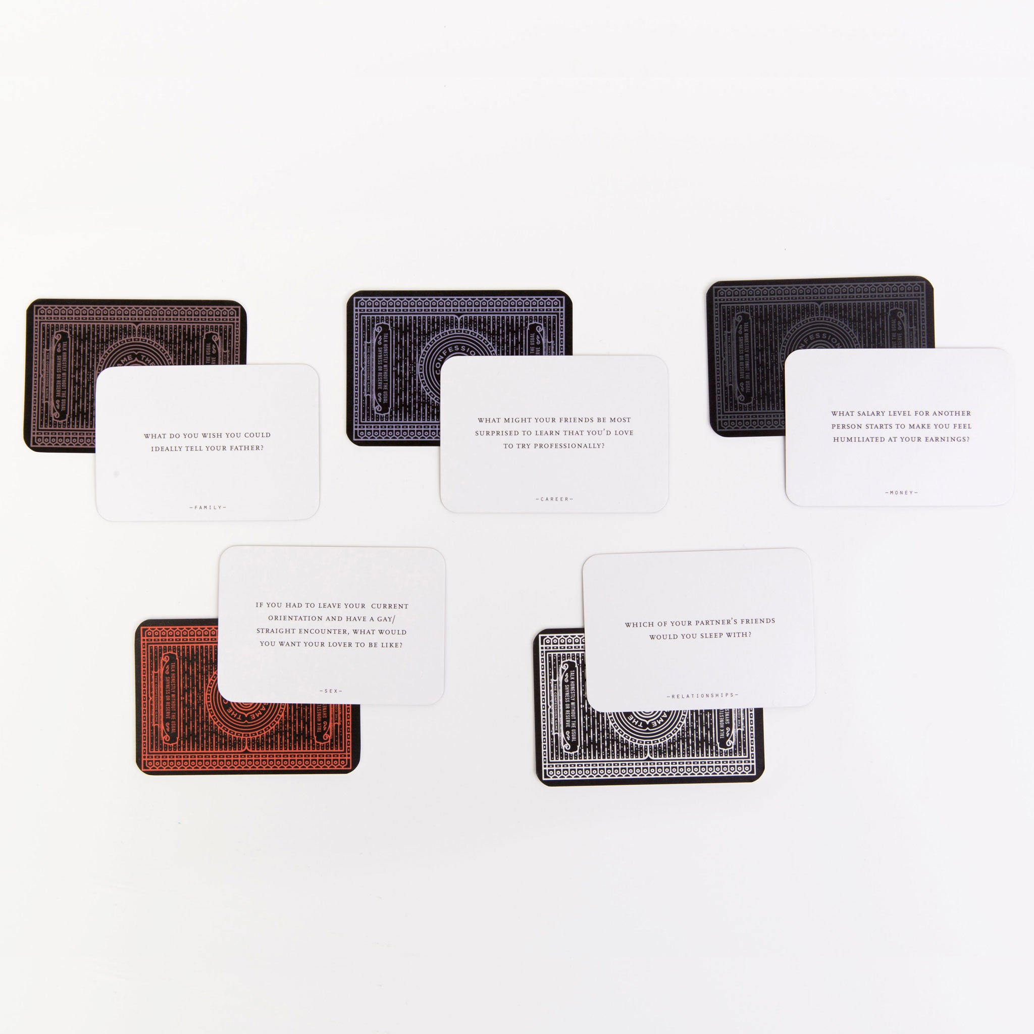 CONFESSIONS | CARD GAME | English Edition | The School of Life