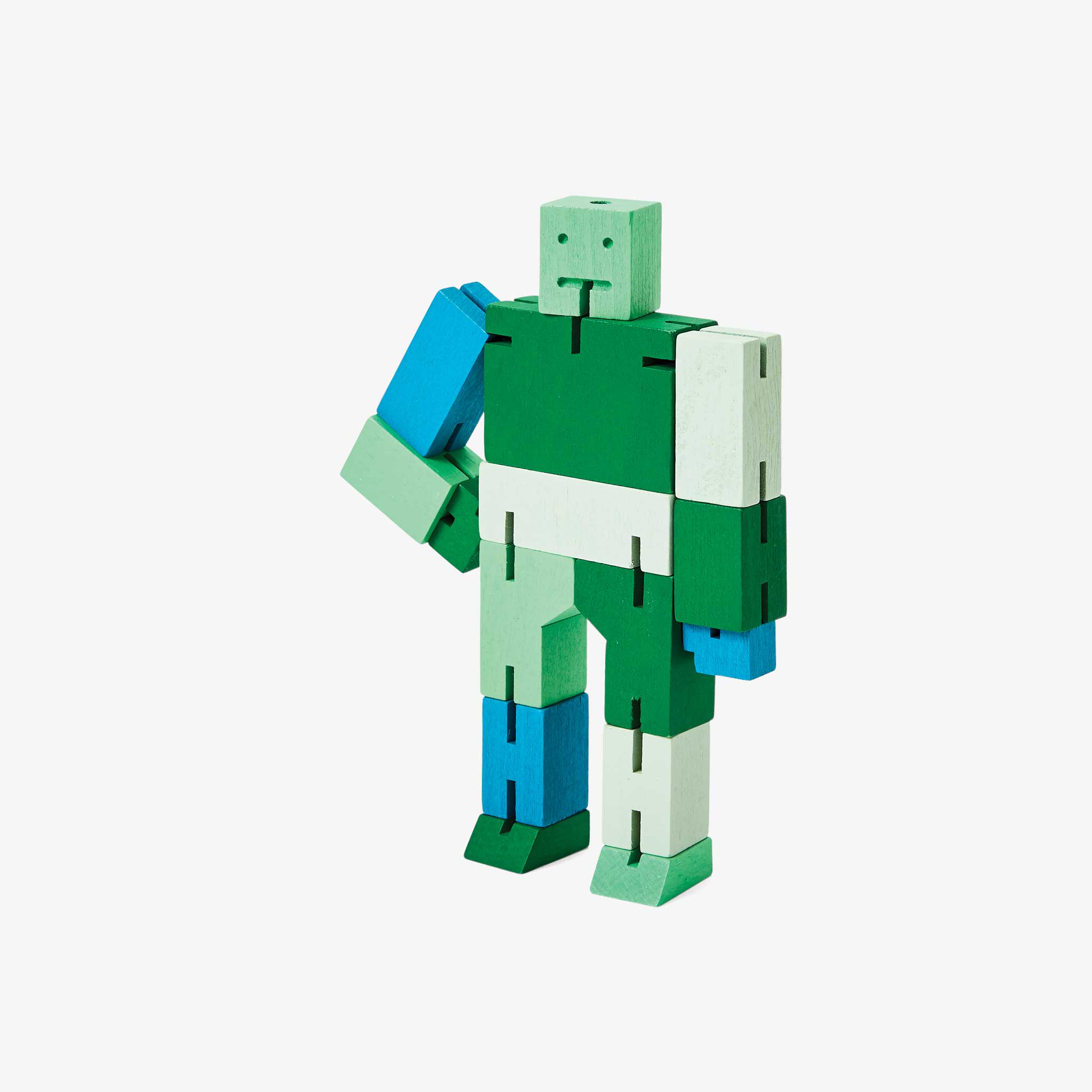 CUBEBOT® Capsule Collection | 3D PUZZLE ROBOT | Red Multi | David Weeks | Areaware