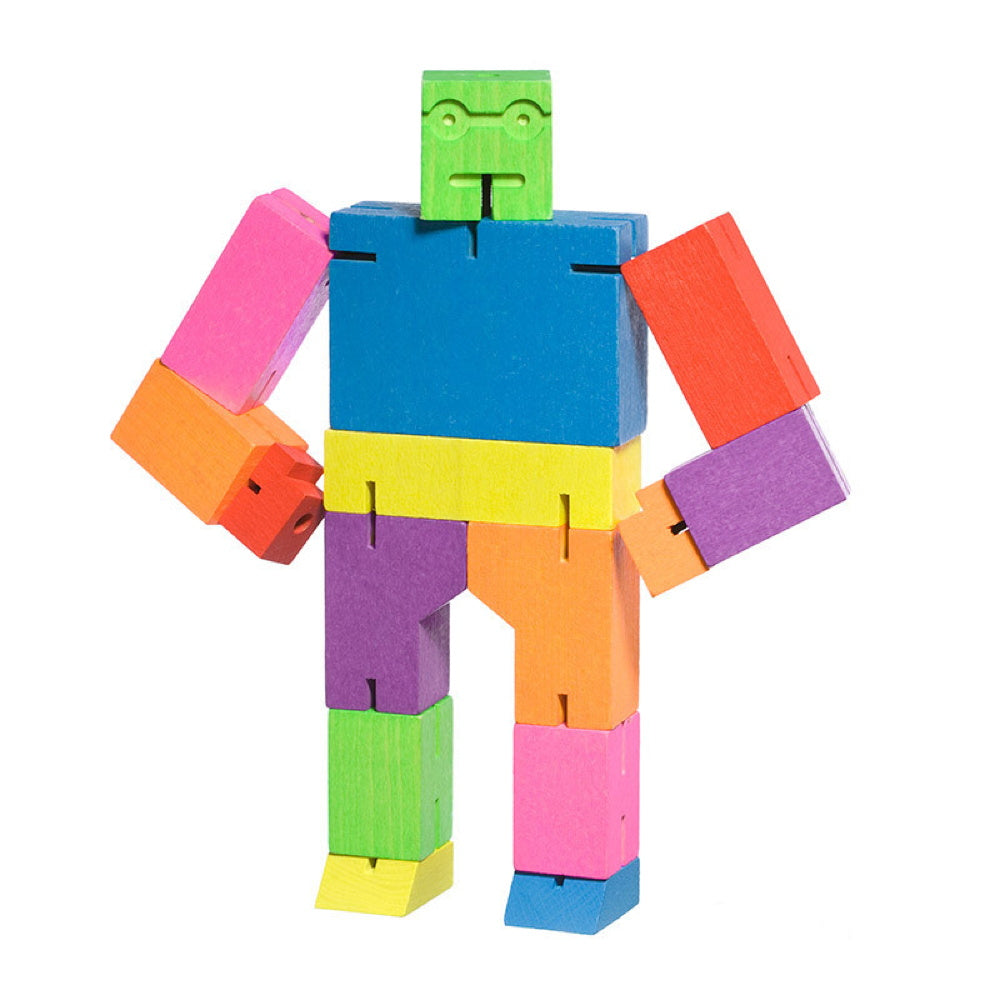 CUBEBOT® Medium | Multicolor | 3D PUZZLE ROBOTER | David Weeks | Areaware