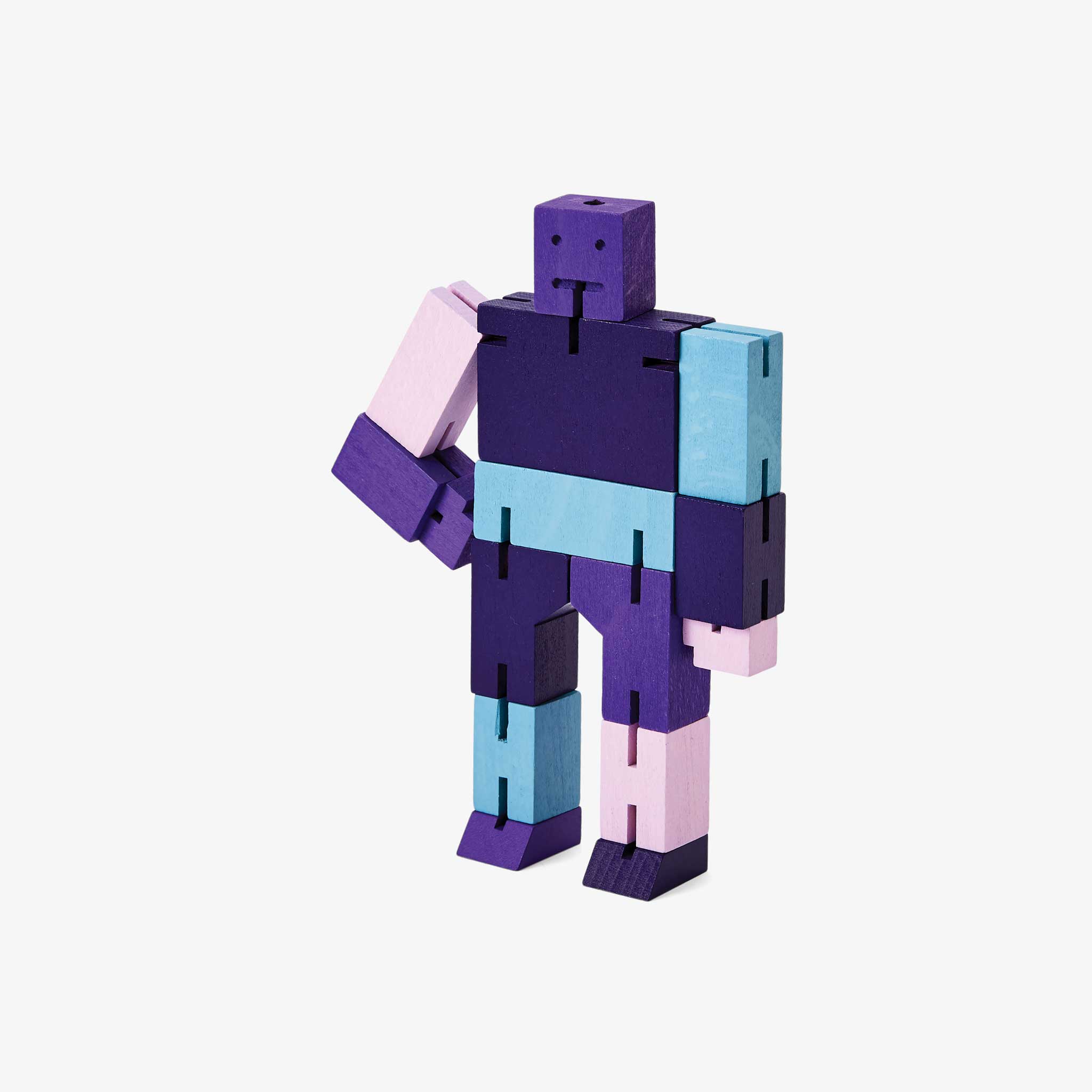 CUBEBOT® Capsule Collection | 3D PUZZLE ROBOT | Red Multi | David Weeks | Areaware