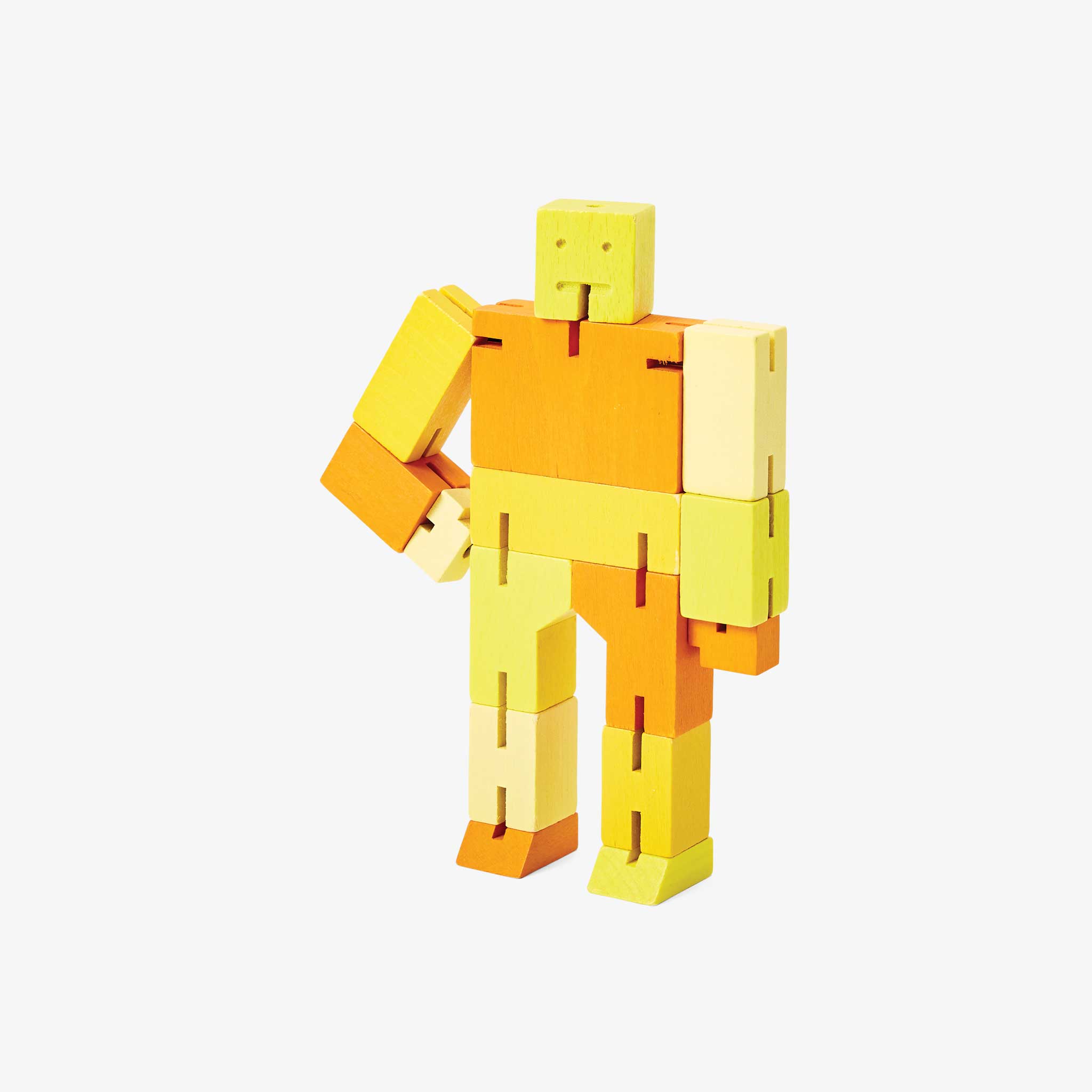 CUBEBOT® Capsule Collection | 3D PUZZLE ROBOT | Red Multi | David Weeks | Areaware