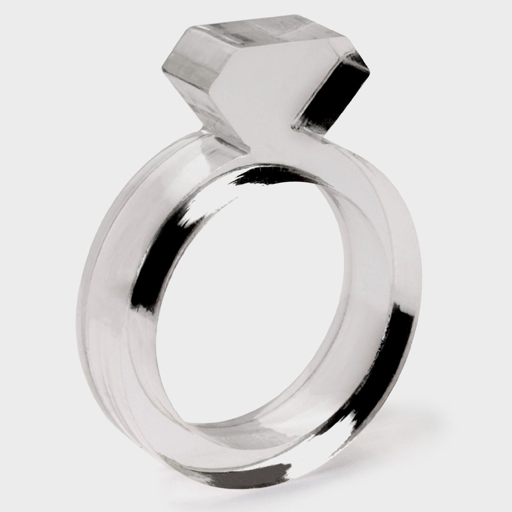 DIAMOND RINGS | 1/4" Acrylic | Alissia Melka-Teichroew | byAMT