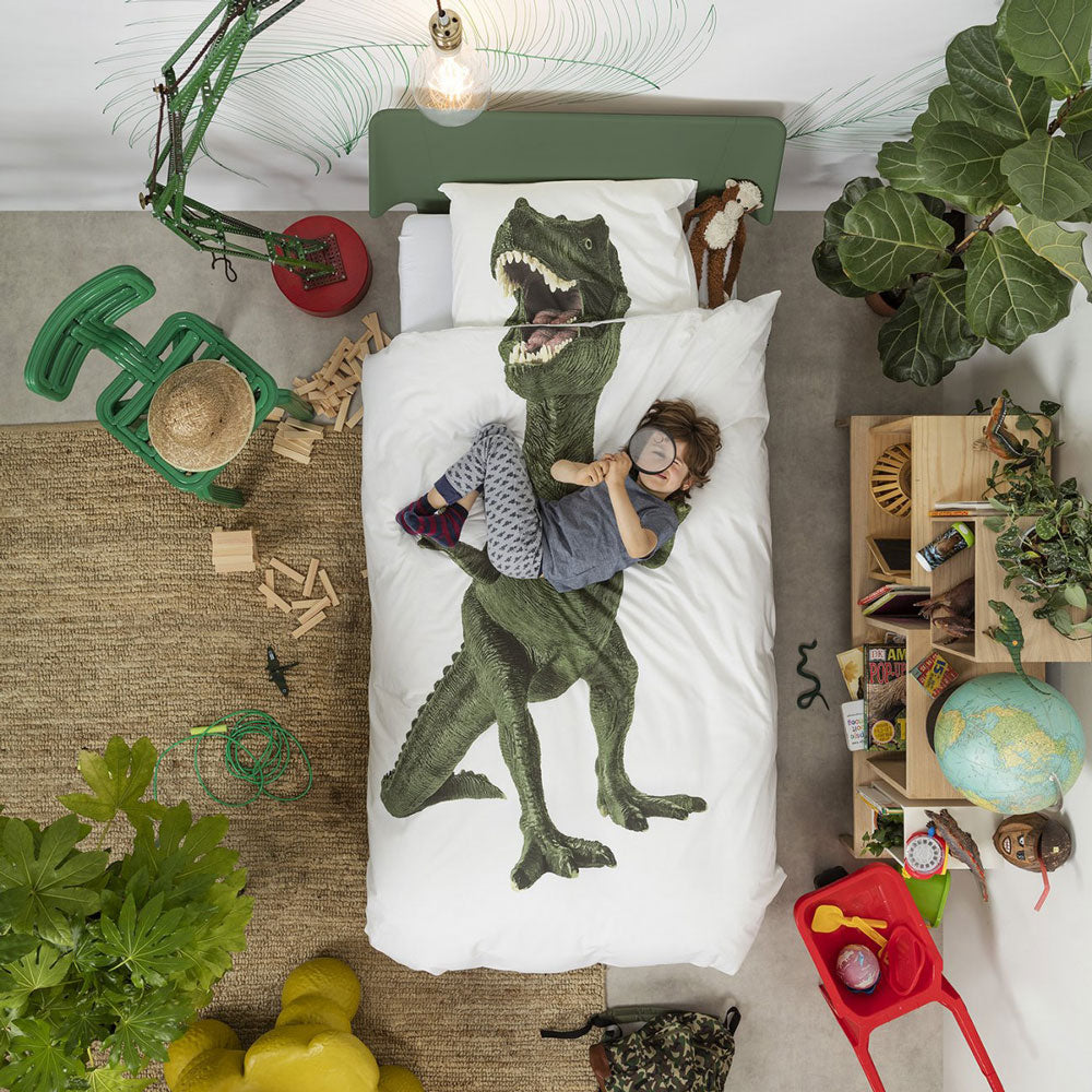 DINOSAURIER | Kinder BETTWÄSCHE | Snurk Bedding