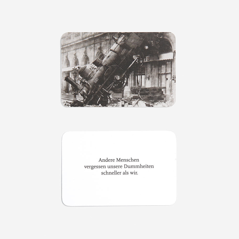 DANKBARKEIT | CARD SET of 60 reasons why to be thankful | German Edition | The School of Life