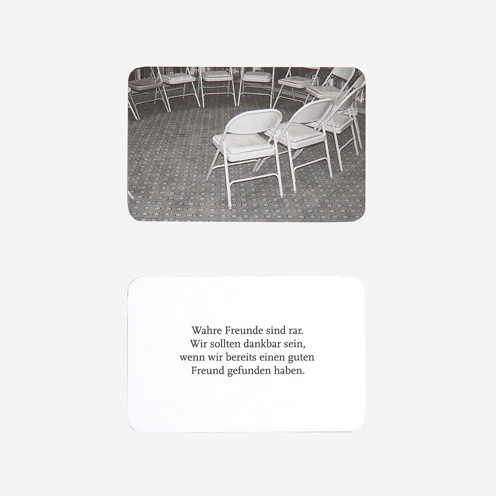 DANKBARKEIT | CARD SET of 60 reasons why to be thankful | German Edition | The School of Life