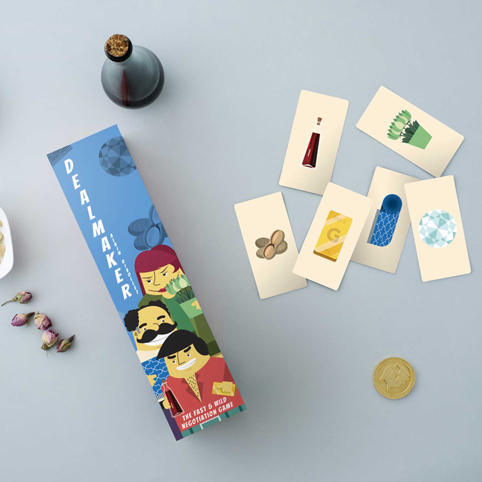 DEALMAKER | Party-SPIEL | Helvetiq - Charles & Marie