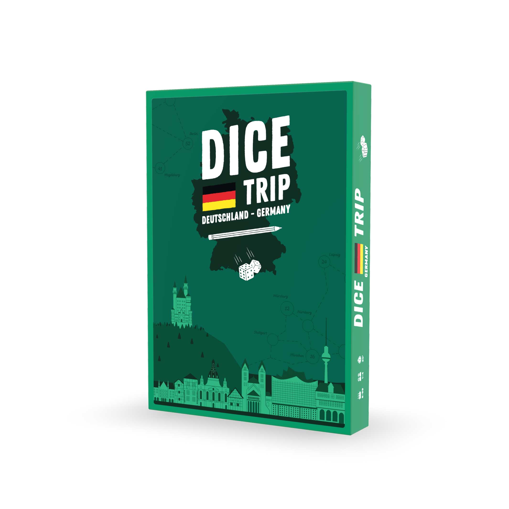 DICE TRIP Deutschland | Knobel-SPIEL | Helvetiq