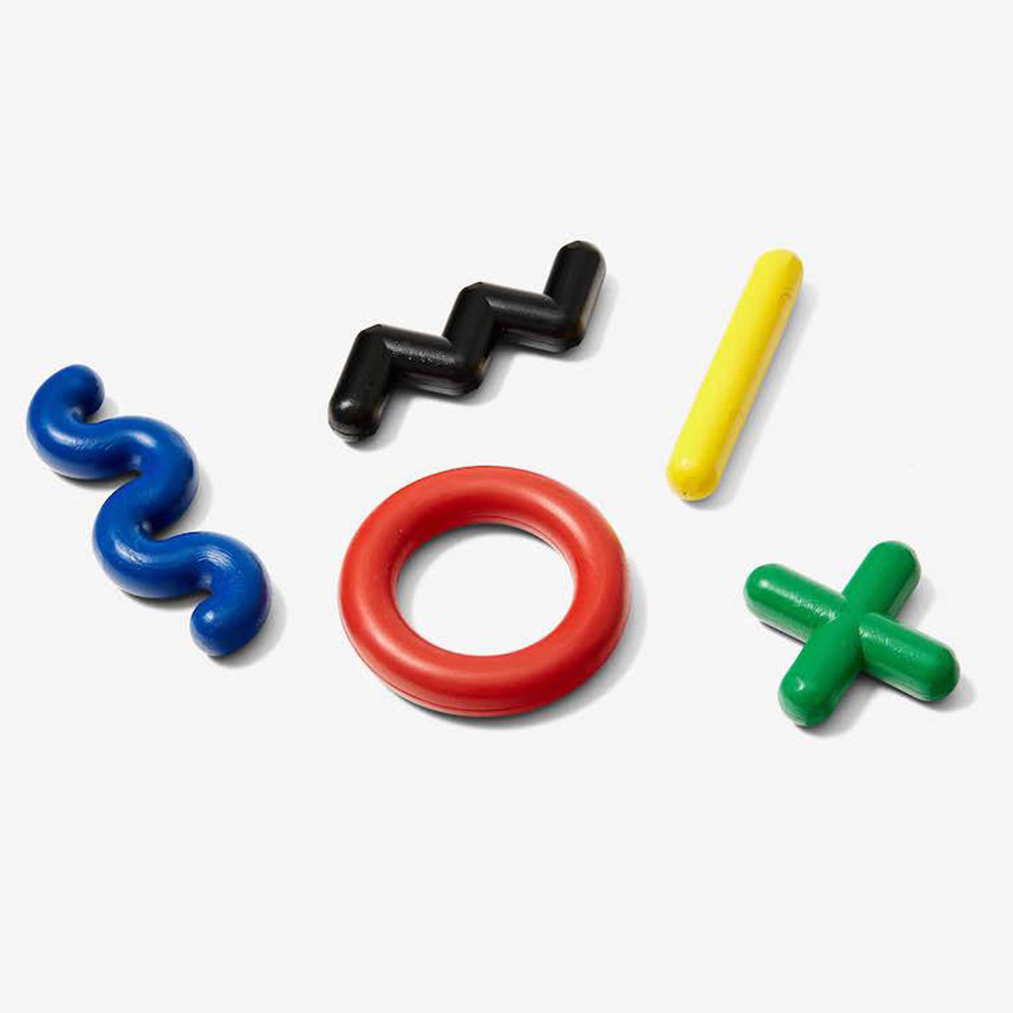 DOODLE CRAYONS | Color Set of 5 | WAX DRAWING TOOL | Nikolas Bentel | Areaware