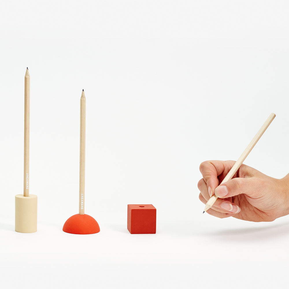 ERASER PENCIL STAND | RADIERGUMMI-BLEISTIFTSTÄNDER-SET | Areaware - Charles & Marie