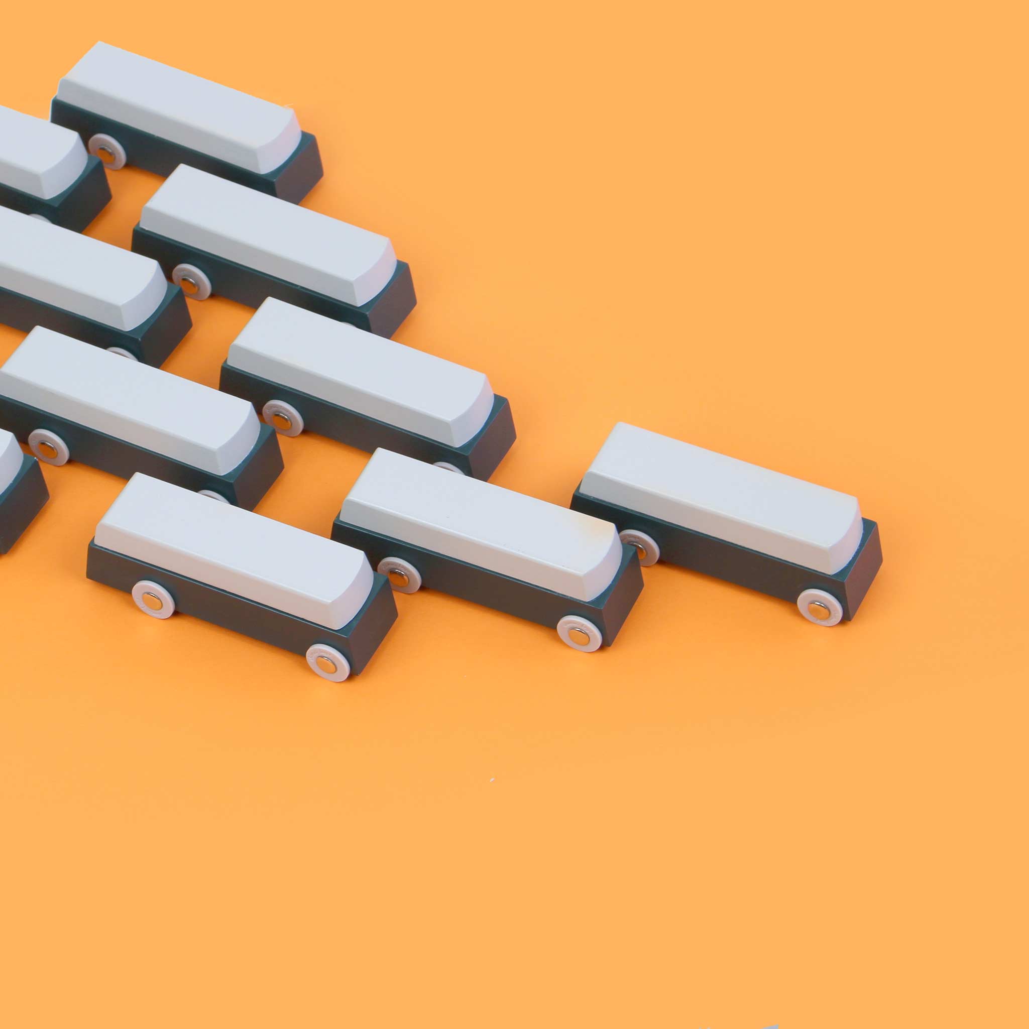 FOURGON DE VOITURE DUOTONE #4 | VOITURE JOUET design en bois | Floris plane | Iconique