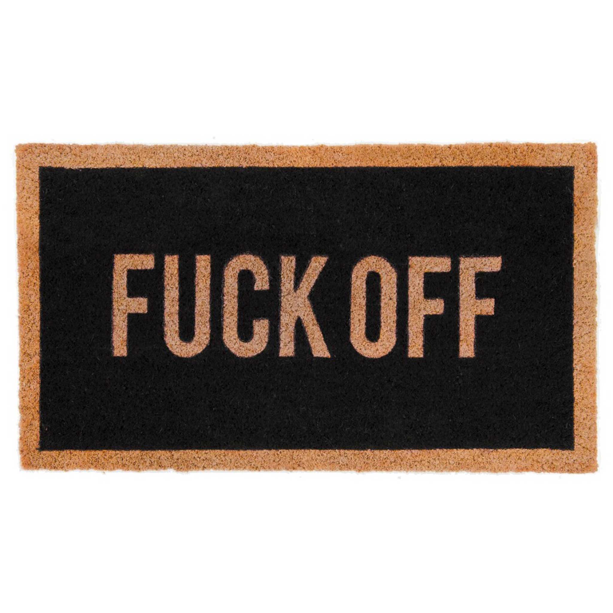 FUCK OFF | FUSSMATTE | 70x40 cm | Fisura - Charles & Marie
