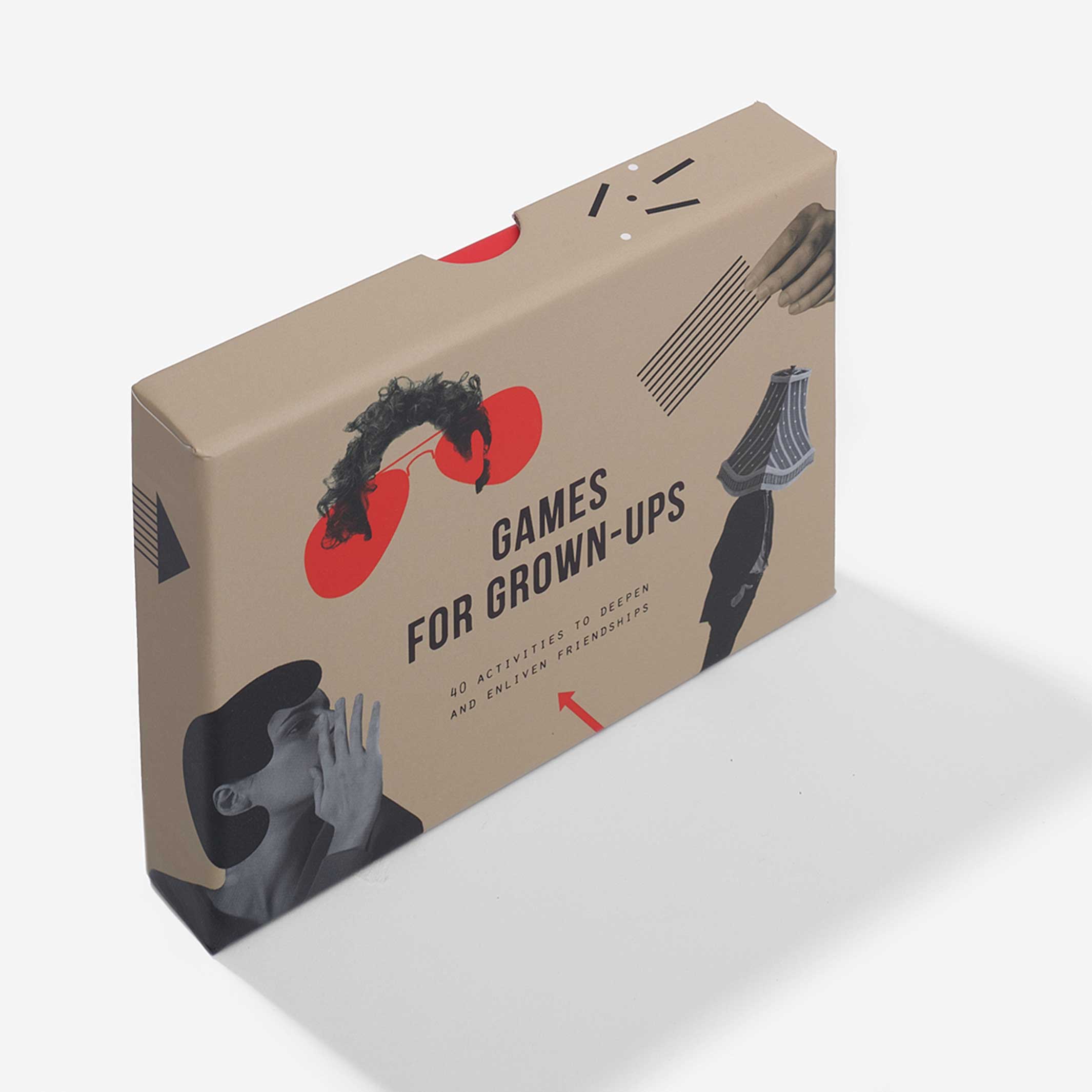 GAMES FOR GROWN-UPS | Set of 40 cards | English Edition | The School of Life