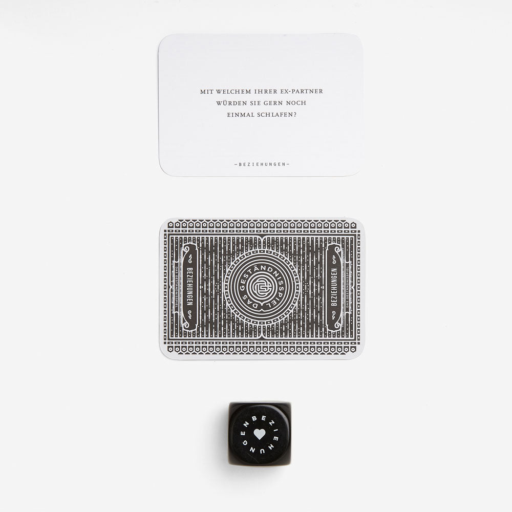 DAS GESTÄNDNISSPIEL | CARD GAME opens up daring conversations | German Edition | The School of Life