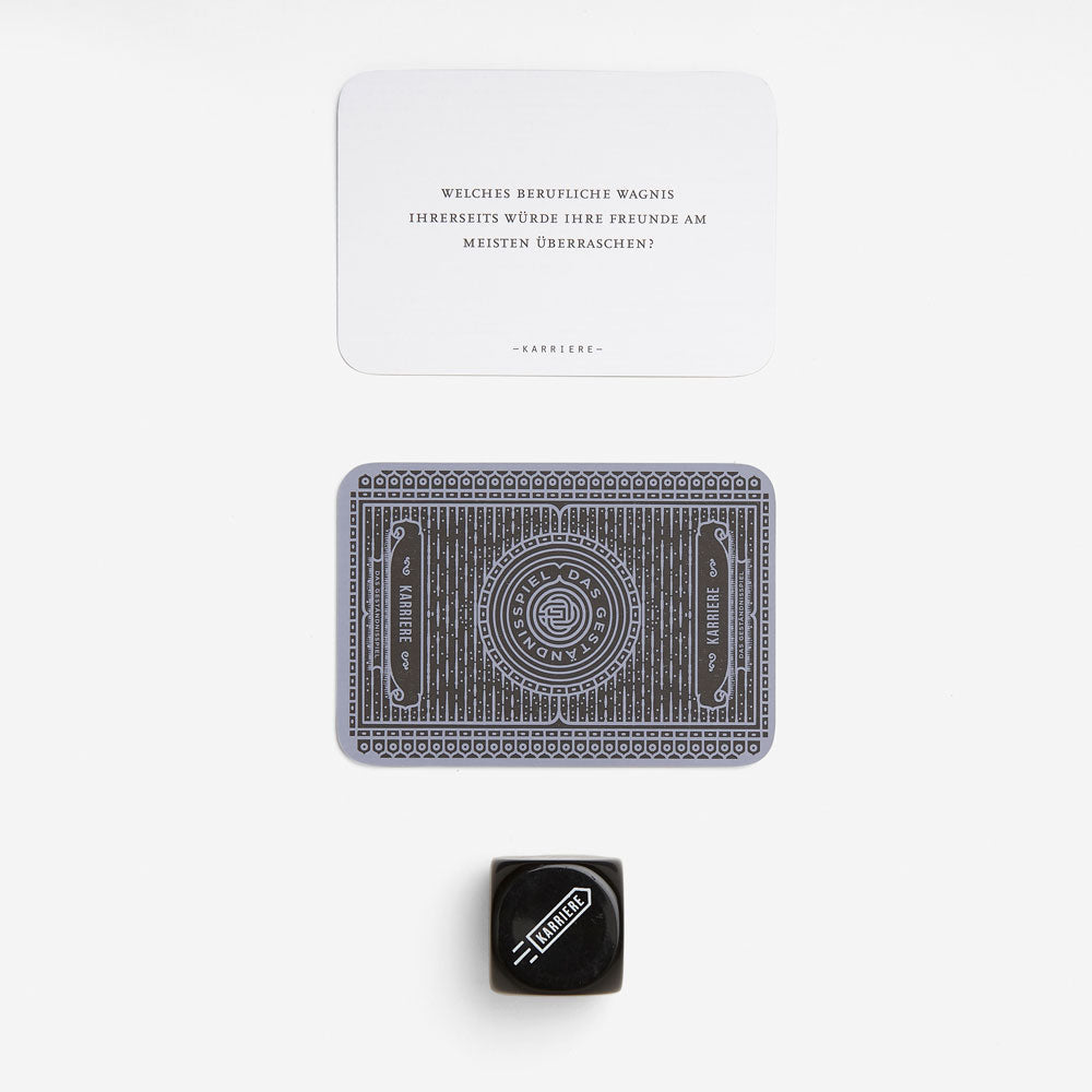 DAS GESTÄNDNISSPIEL | CARD GAME opens up daring conversations | German Edition | The School of Life