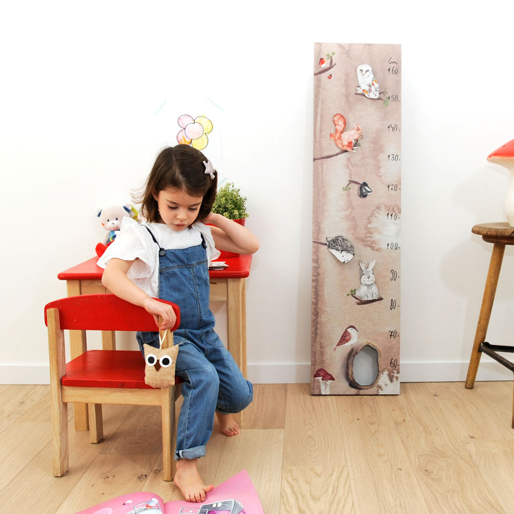 BARRE DE MESURE POUR ENFANTS EN CARTON | Monsieur Tody