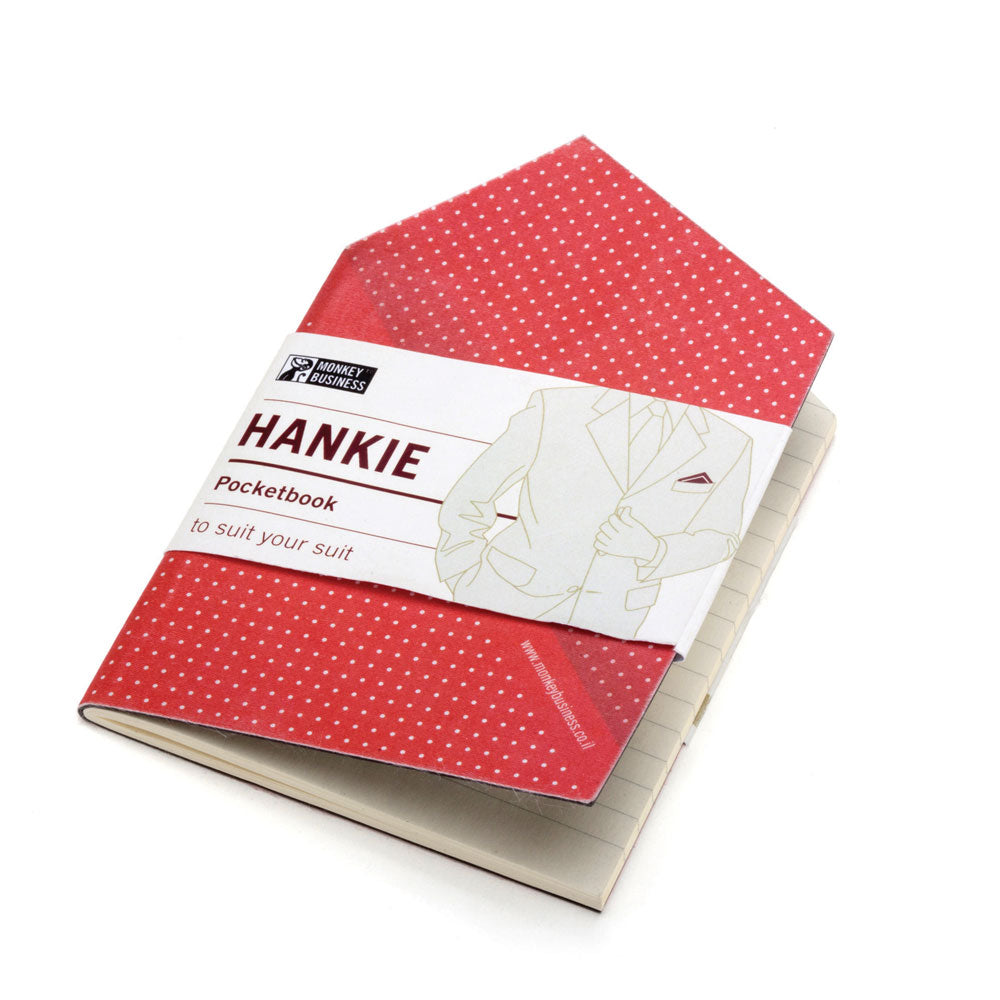 HANKIE | Notiz-Einsteck-BÜCHLEIN | Noam Bar Yochai | Monkey Business - Charles & Marie
