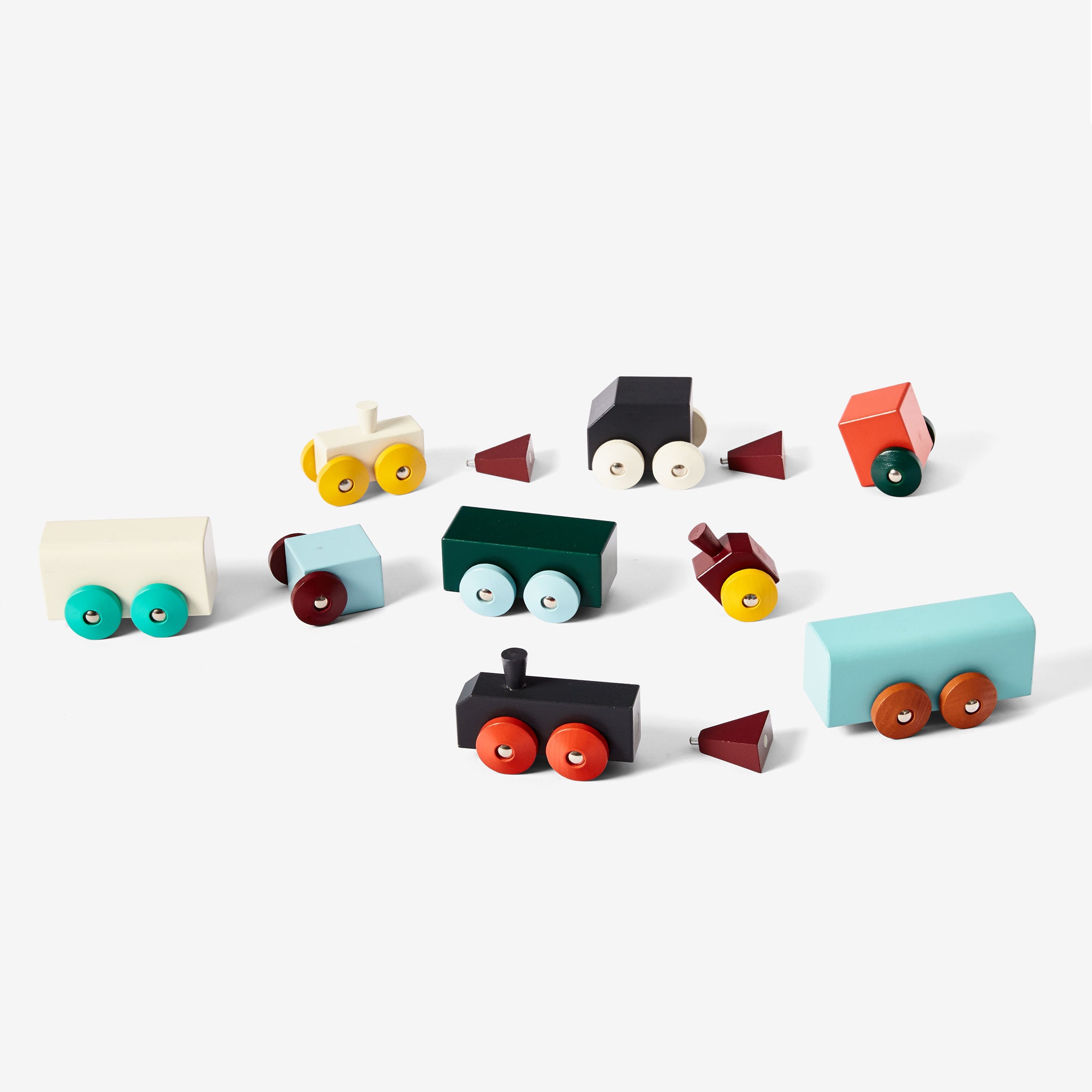 HOVERS TRAINS | Holz-SPIELZEUG-ZÜGE | Floris Hovers | Areaware