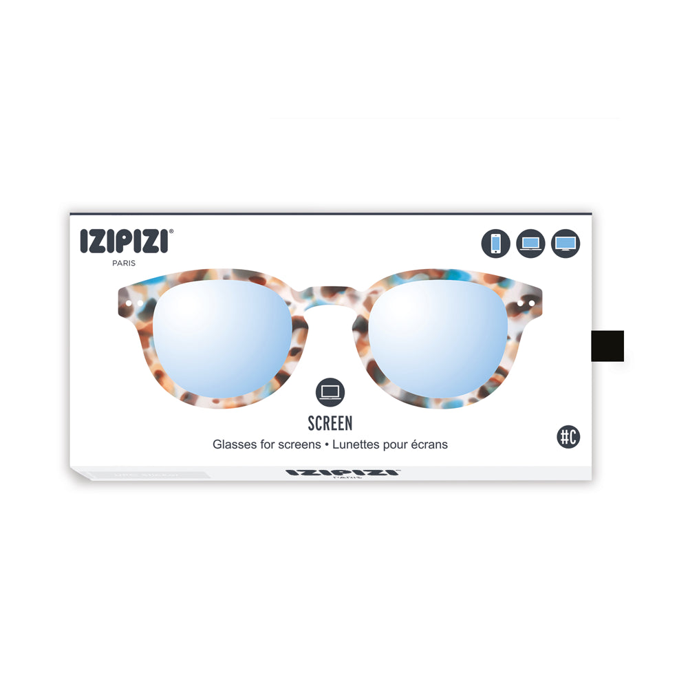 SCREEN READING | Modell #C | Blue Tortoise BILDSCHIRM-BRILLE | IZIPIZI - Charles & Marie