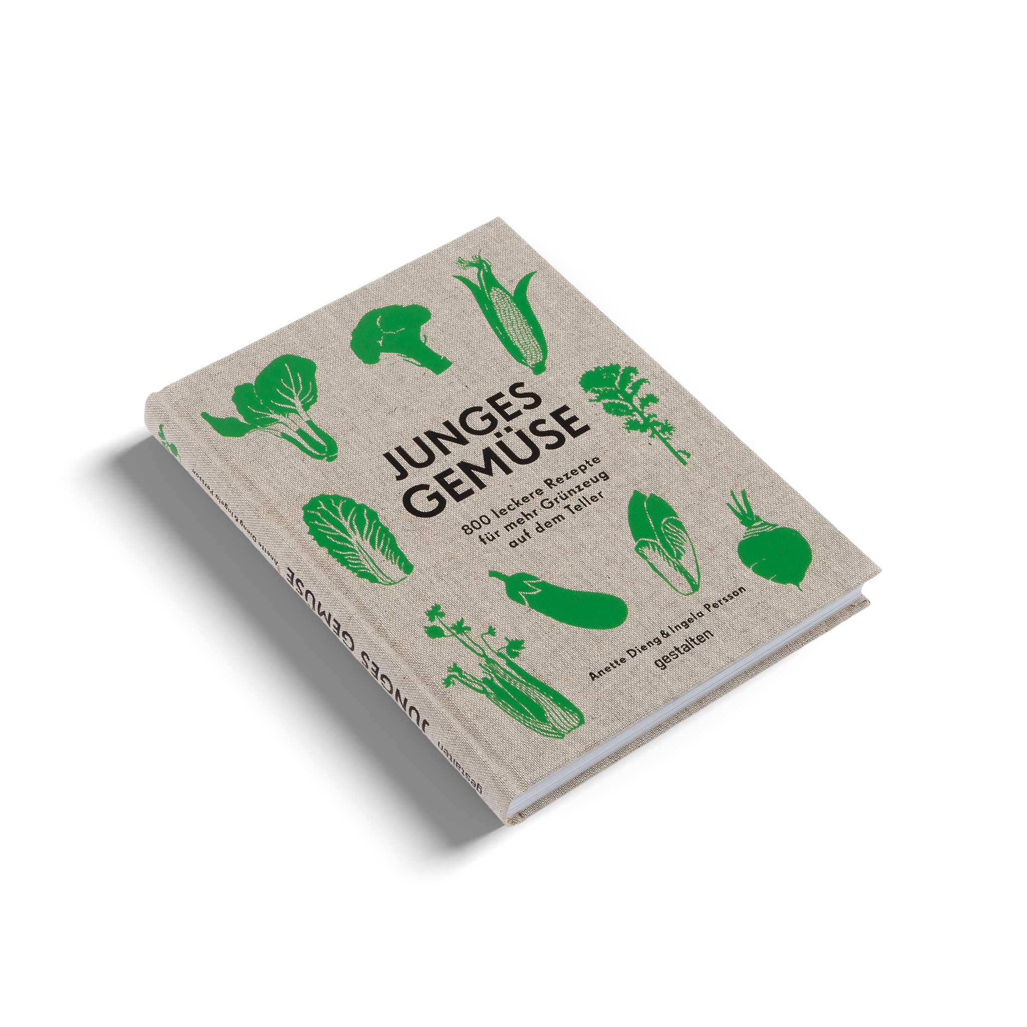 JEUNES LÉGUMES | Plus de légumes verts dans l'assiette | LIVRE DE CUISINE | Maison d'édition de design