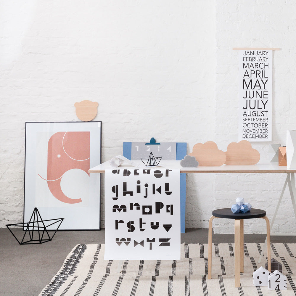 SNUG.ELEPHANT | Elefanten POSTER | 50x70 cm | Snug Studio - Charles & Marie