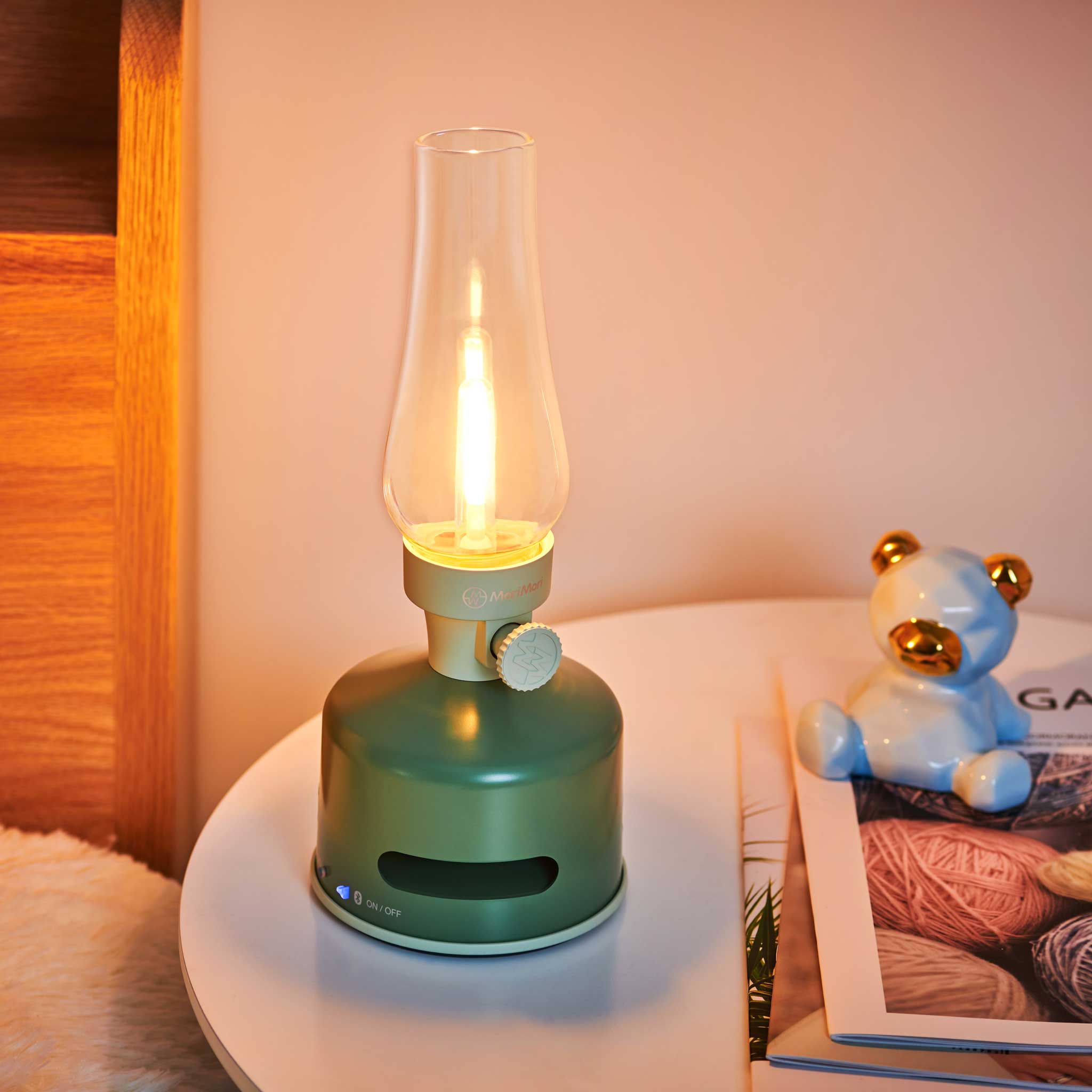 LED Laternen-TISCHLEUCHTE & Bluetooth-LAUTSPRECHER | Keen Hsu | MoriMori - Charles & Marie