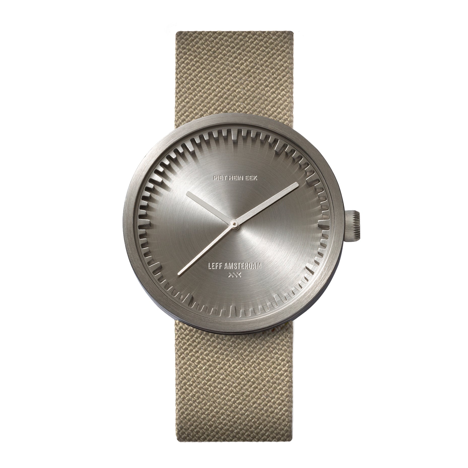 TUBE WATCH D38 | STEEL WATCH | Ø38 mm | Piet Hein Eek | Leff Amsterdam