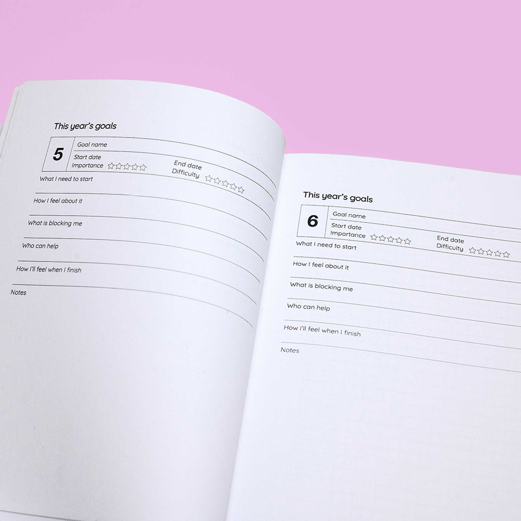 LIFE BOOK | LEBENSBUCH & PLANER | Softcover A5 & 188 Seiten | nolki