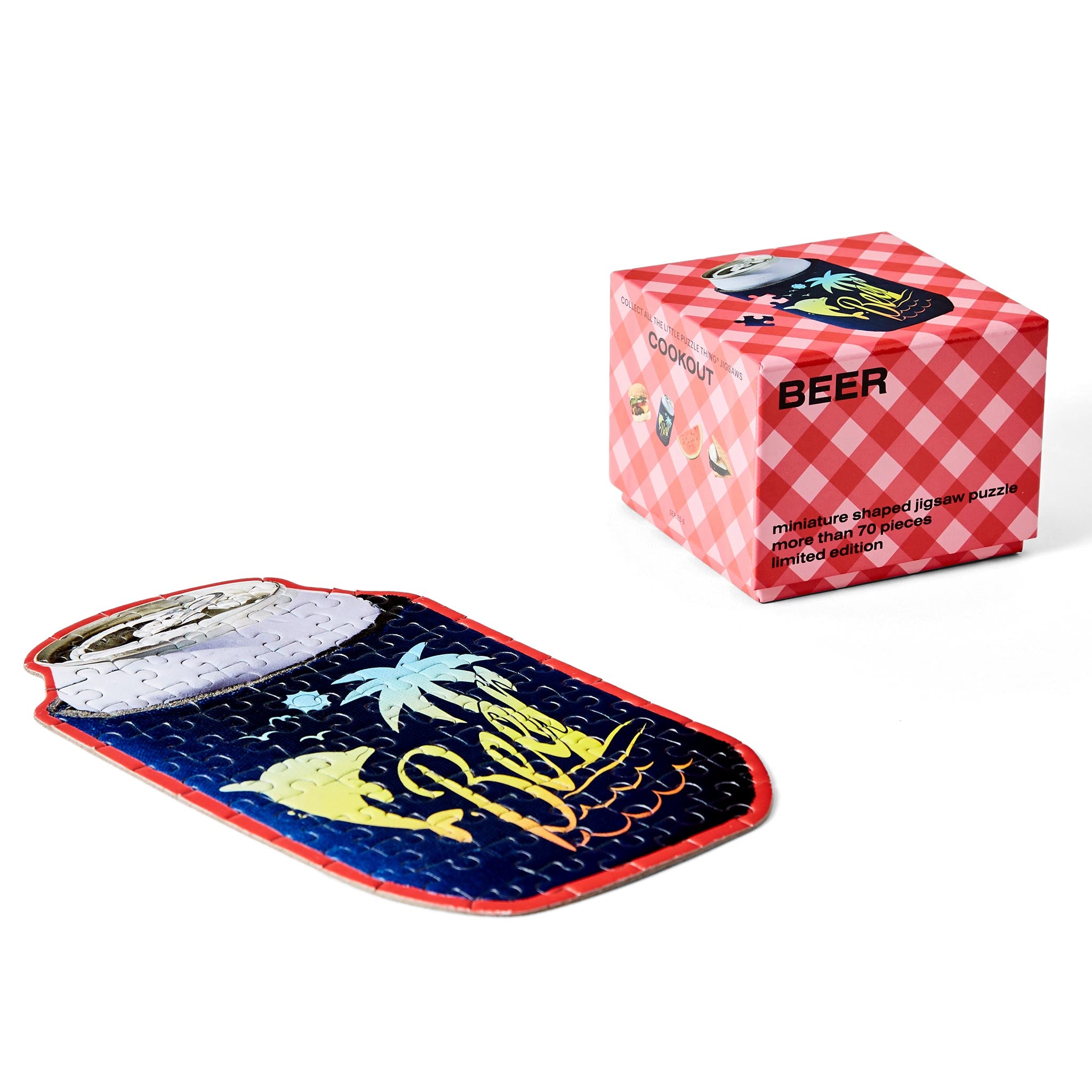 LITTLE PUZZLE THING | COOKOUT PUZZLES | Series VI approx. 70 pcs | Bryce Wilner | Areaware