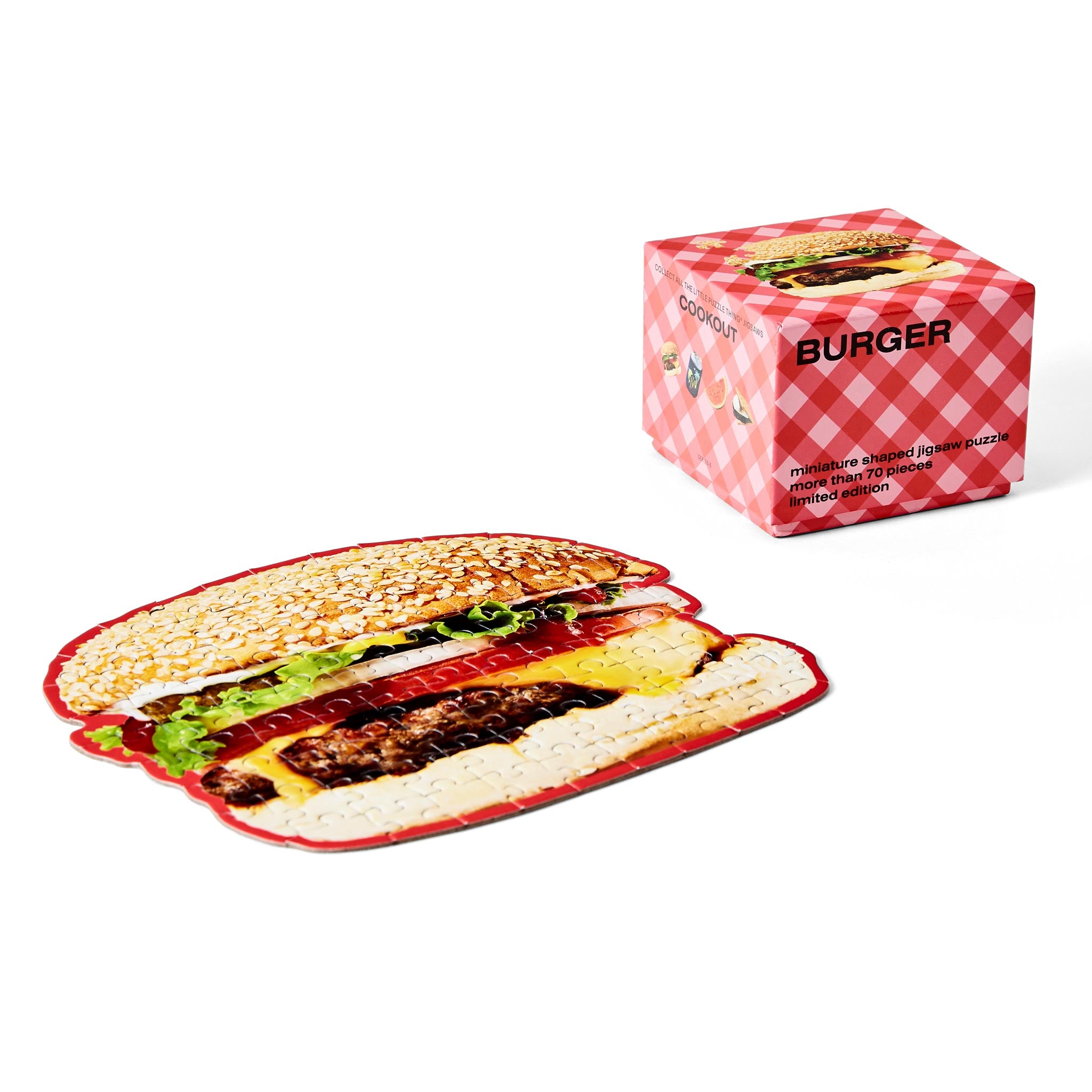 LITTLE PUZZLE THING | COOKOUT PUZZLES | Series VI approx. 70 pcs | Bryce Wilner | Areaware