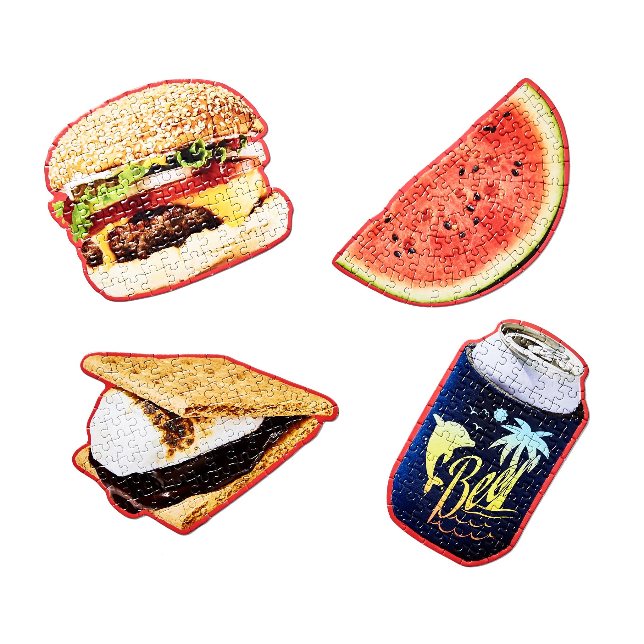 LITTLE PUZZLE THING | COOKOUT PUZZLES | Serie VI ca. 70 Teile | Areaware