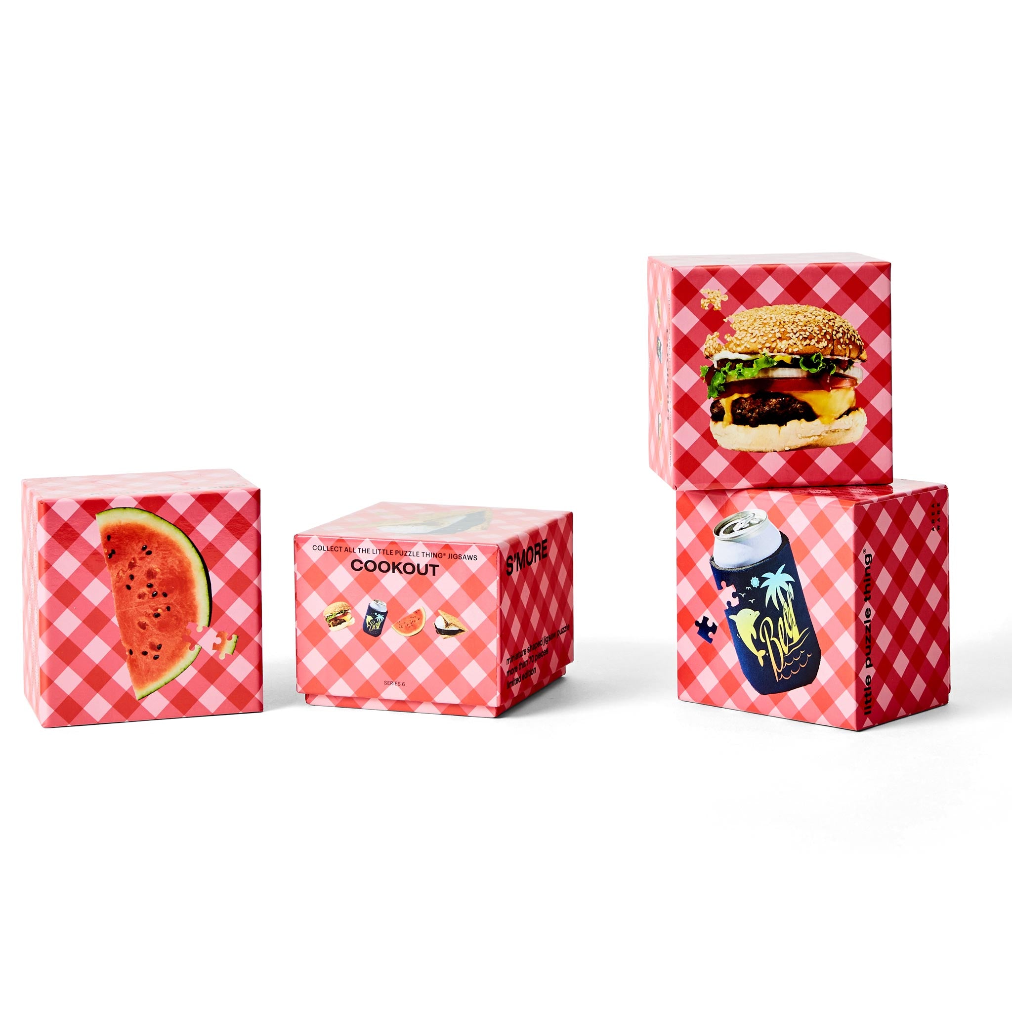 LITTLE PUZZLE THING | COOKOUT PUZZLES | Serie VI ca. 70 Teile | Areaware