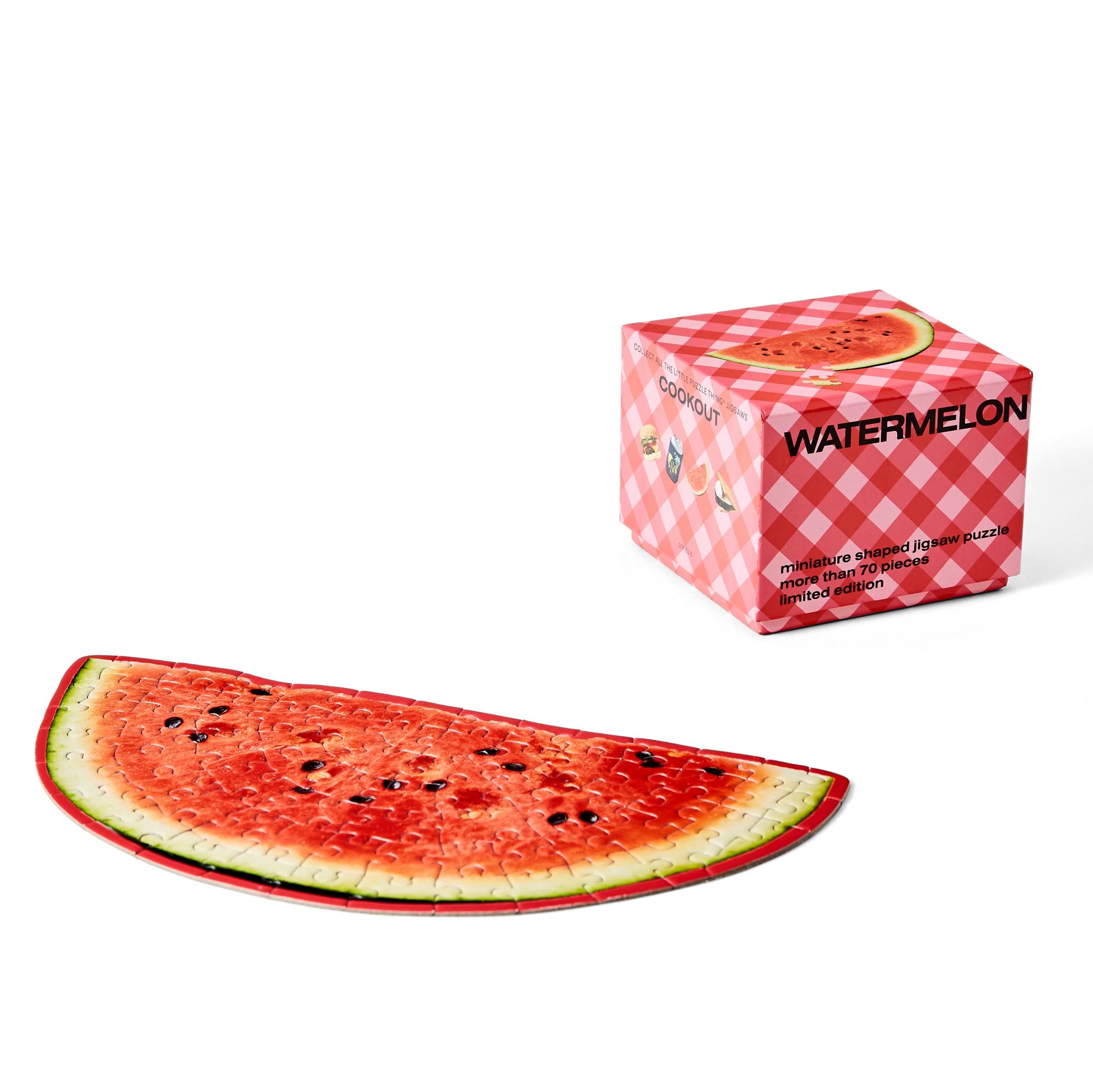 LITTLE PUZZLE THING | COOKOUT PUZZLES | Series VI approx. 70 pcs | Bryce Wilner | Areaware